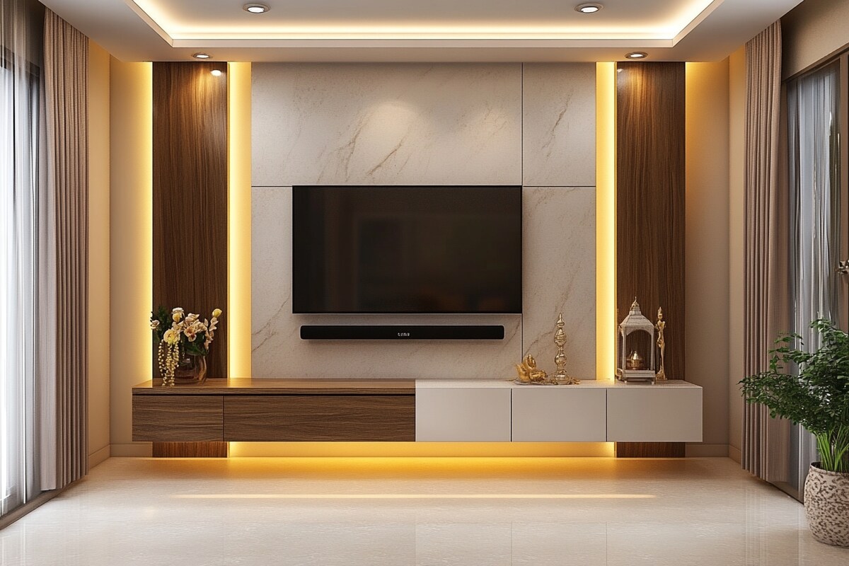 Elegant Wall Unit